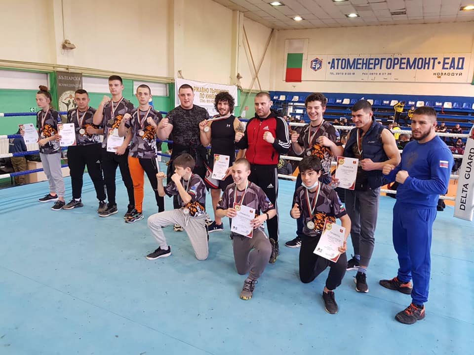 Кикбоксьорите на СК „Победа” – Враца спечелиха 11 медала на държавното първенство