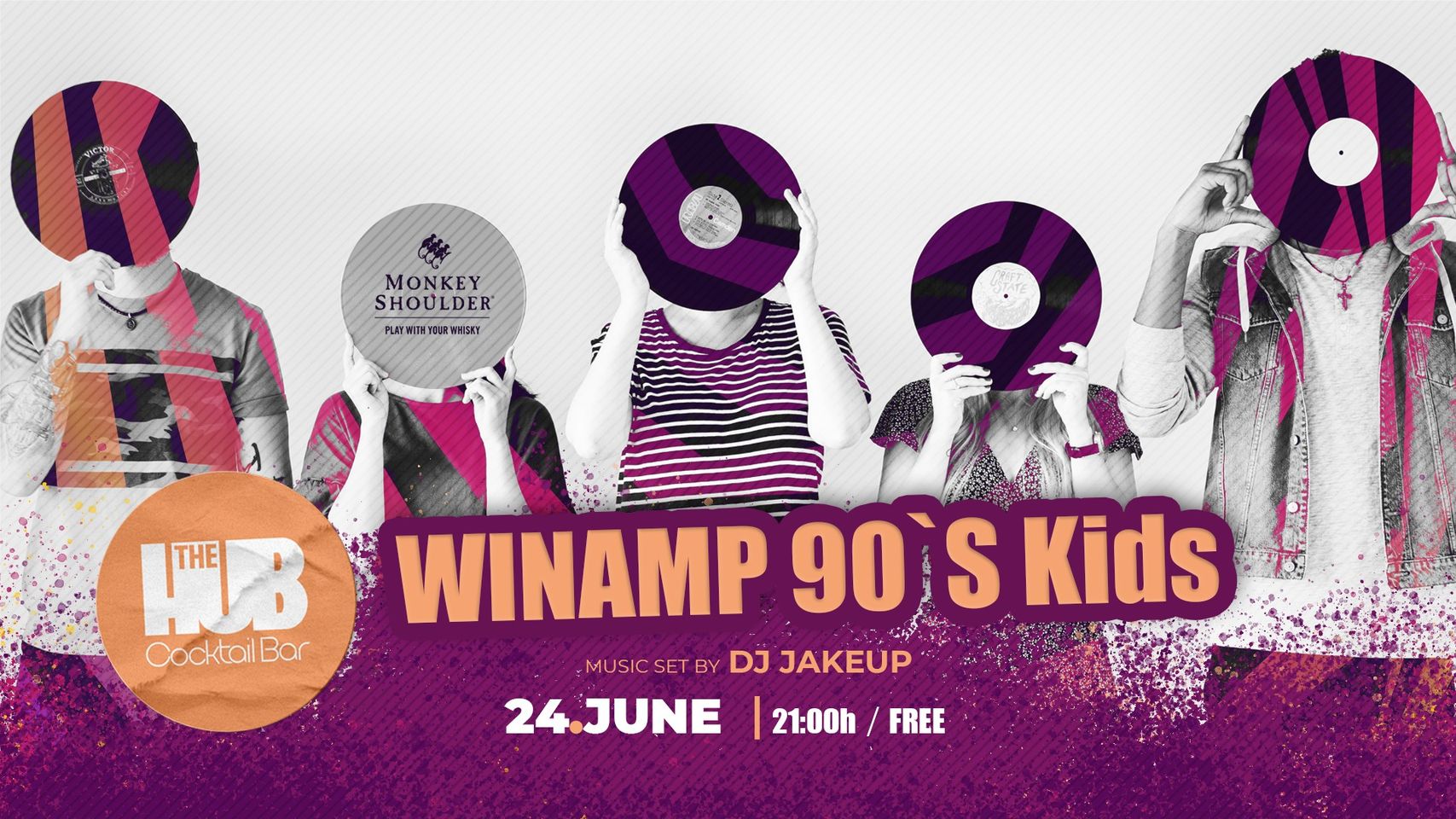 Winamp 90’s kids в “The Hub” – Монтана с DJ Jakeup