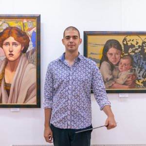 Многослойната изложба „Портрети“ на Пламен Овчаров е в Монтана