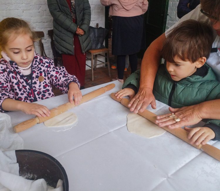 Есенно точене на обги или как се съхранява традицията в модерни времена